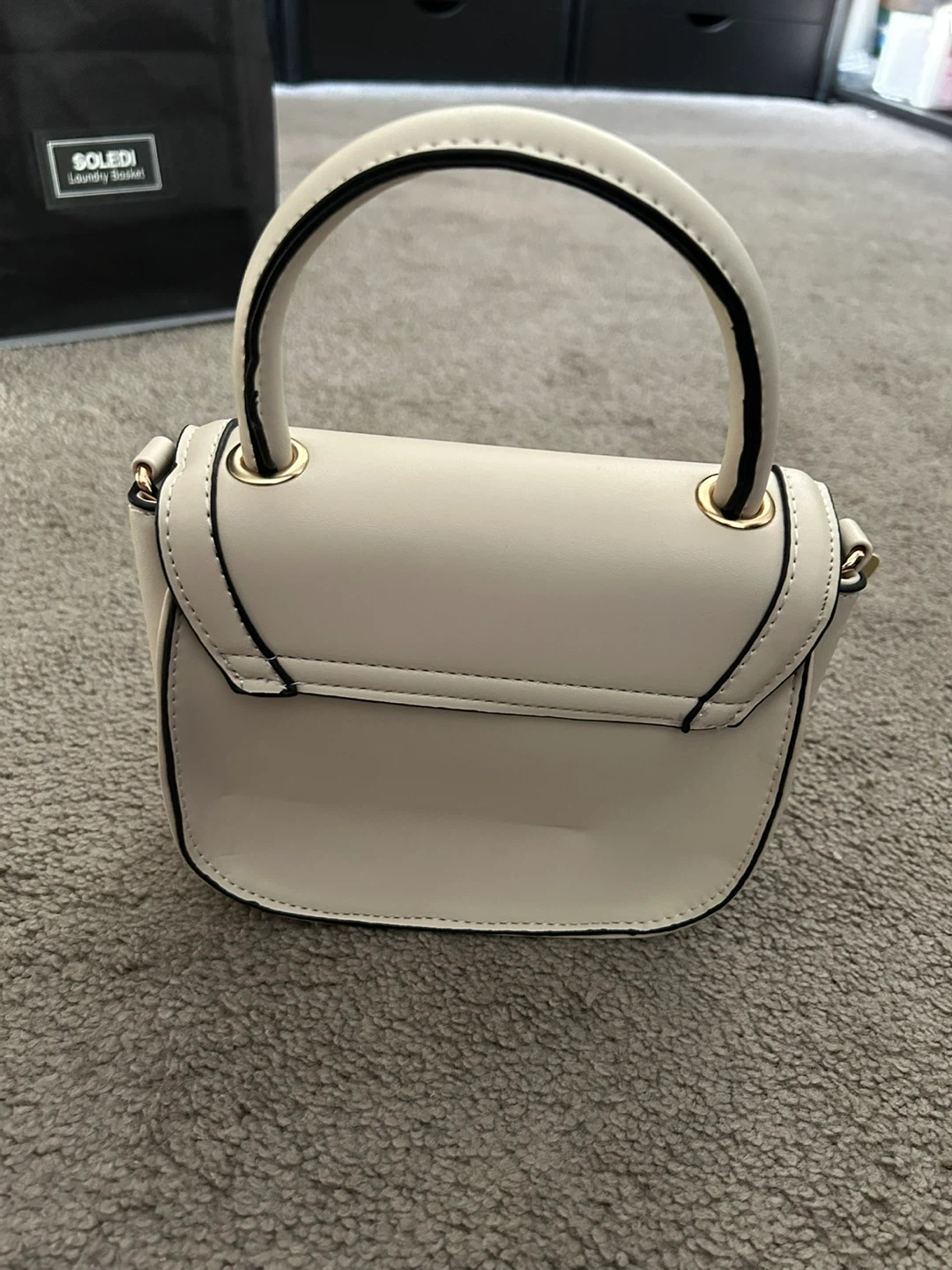White Heart Mini Handbag - photo 2