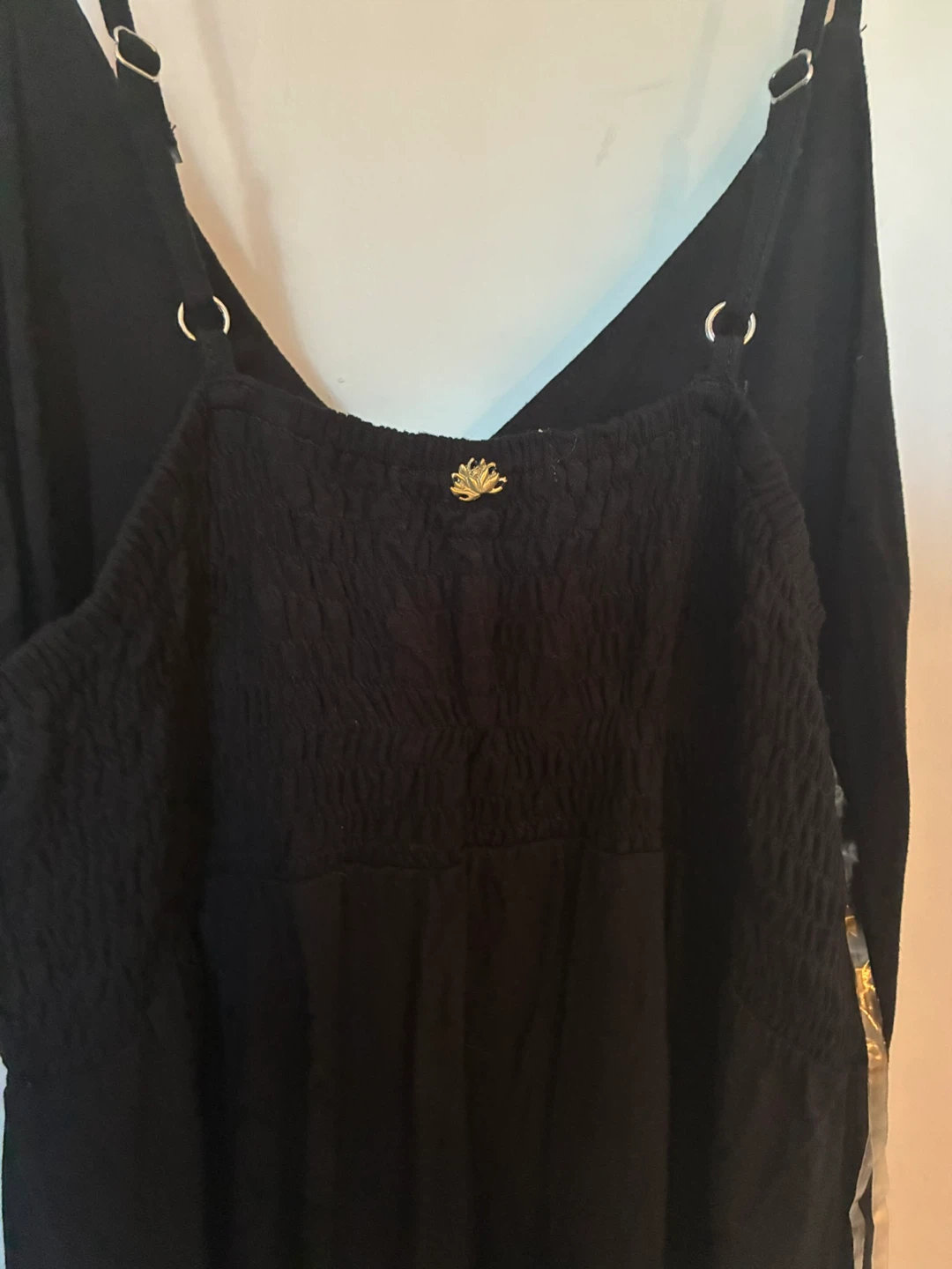 Zen Knits Black Spaghetti Strap Dress XL - photo 2