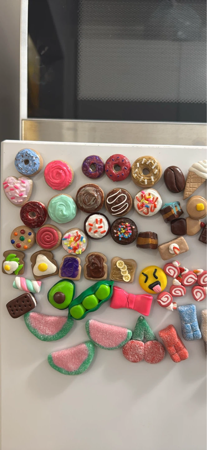 Custom handmade fridge magnets - photo 3