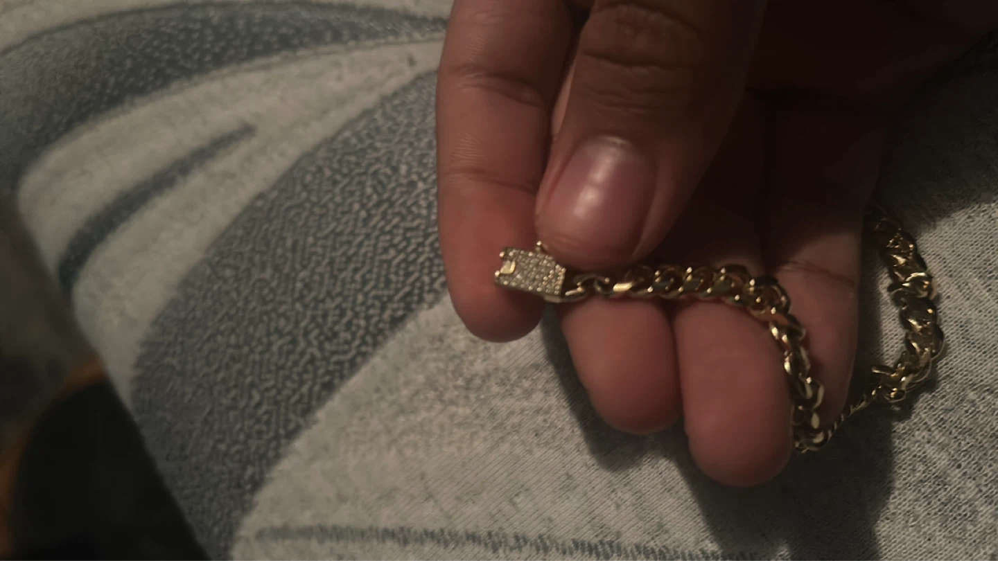 Gold Cuban Link Bracelet - photo 3