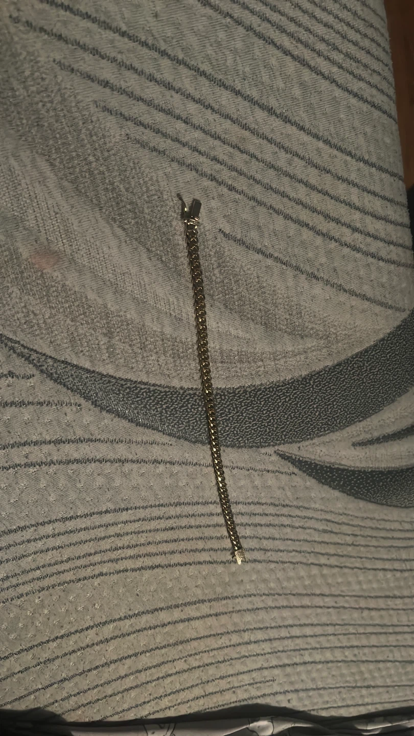 Gold Cuban Link Bracelet - photo 4