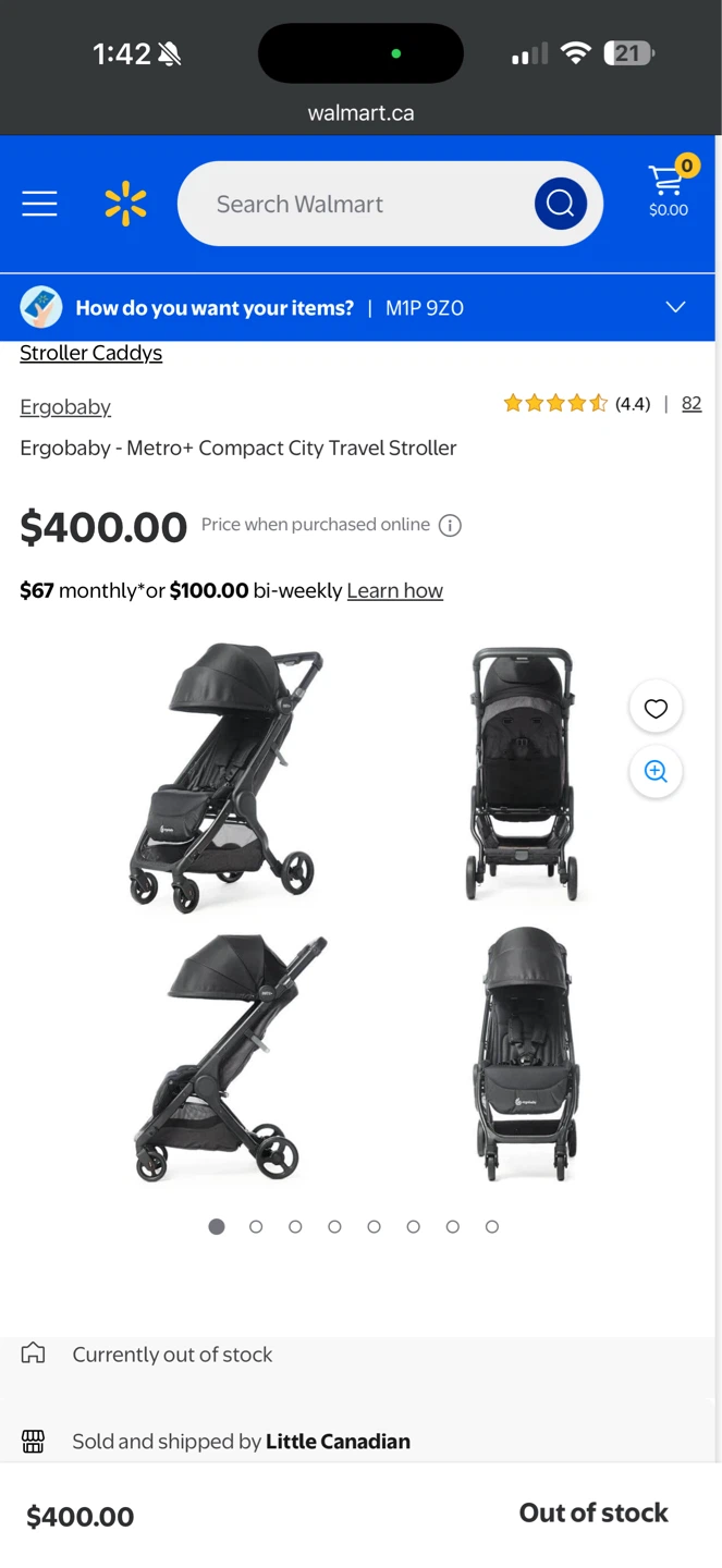 Ergobaby Metro+ Compact City Travel Stroller - photo 2
