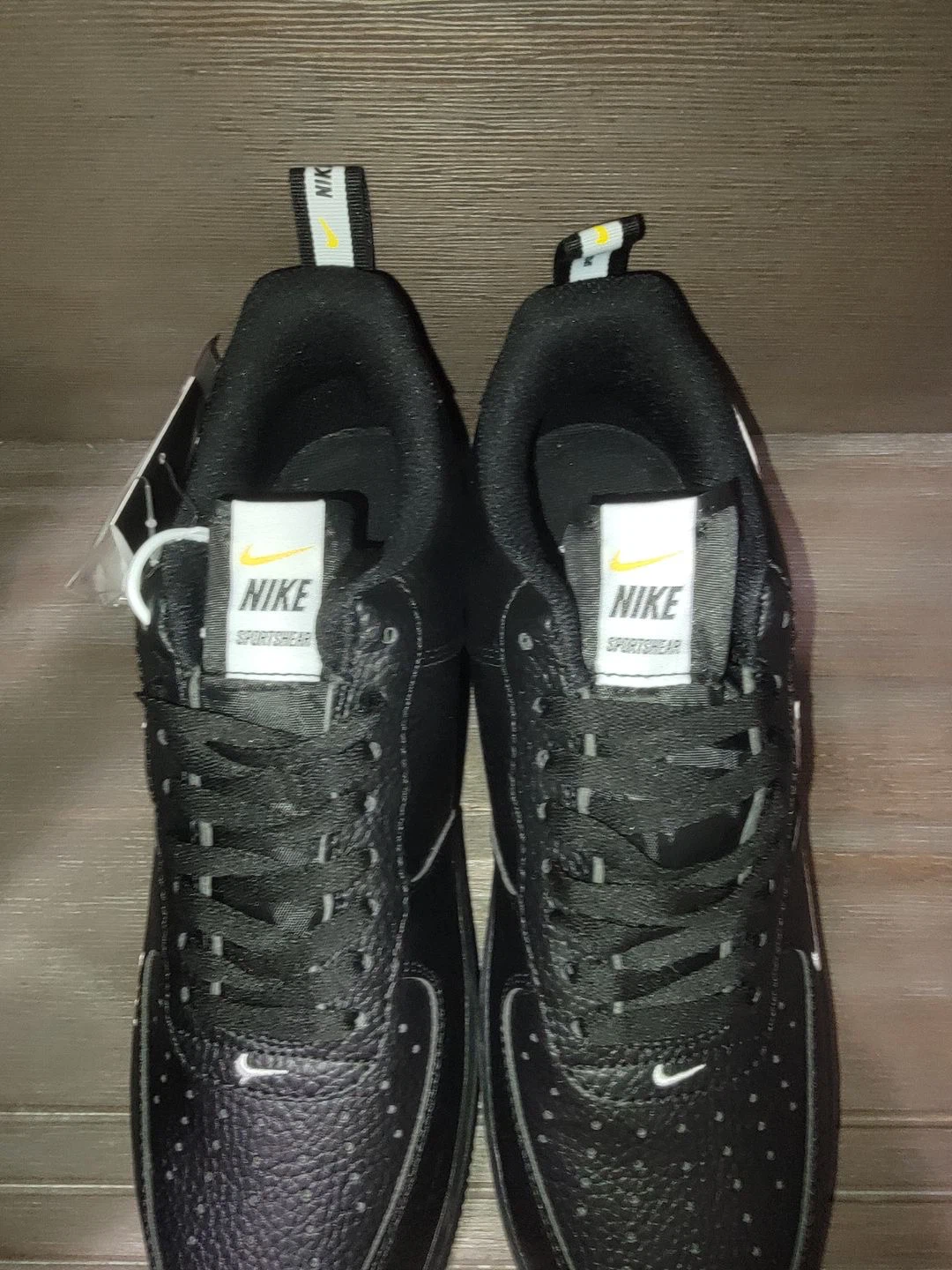 Nike Air Force 1 '07 Shoes Black - photo 3