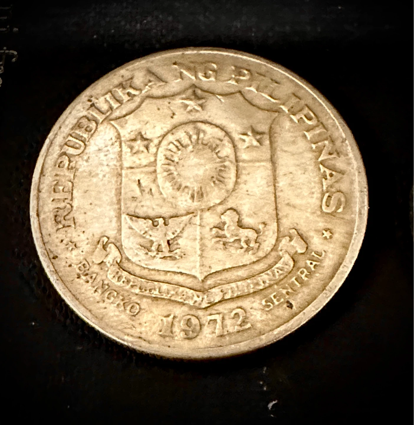 1972 Philippines 1 Piso Coin - Jose Rizal - photo 2