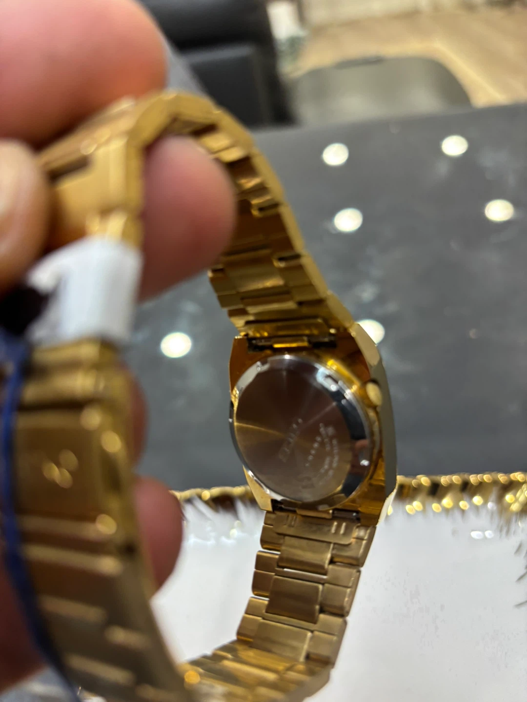 Seiko Automatic Gold Tone Watch - photo 3