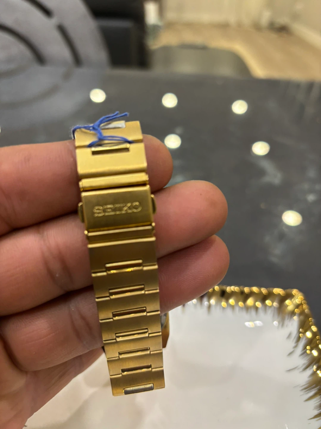 Seiko Automatic Gold Tone Watch - photo 5