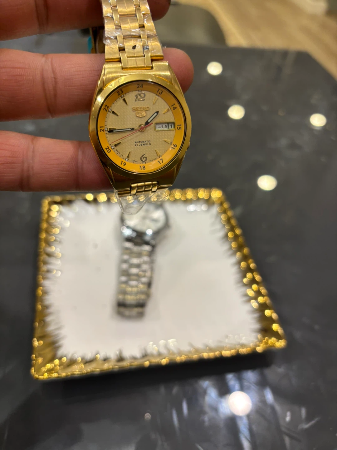 Seiko Automatic Watches (Silver & Gold) - photo 4