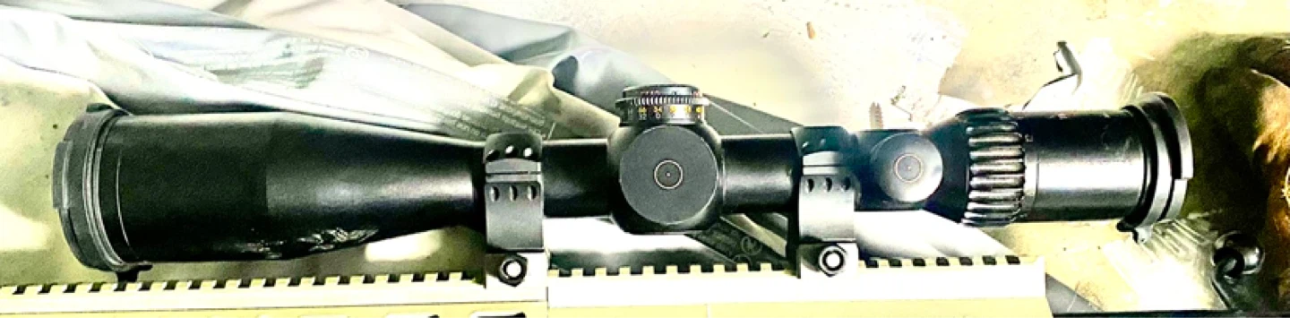 Schmidt and Bender sniper scope