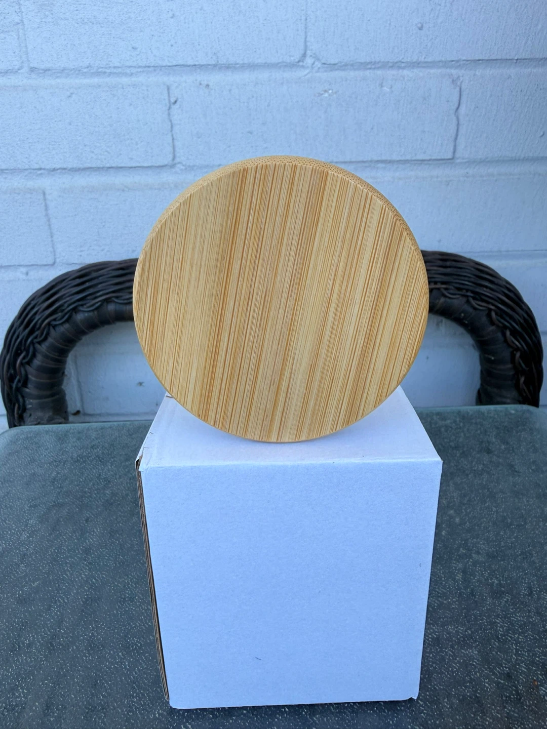 Candle Jars 11.5oz + Bamboo Lid + Gift Box - photo 4