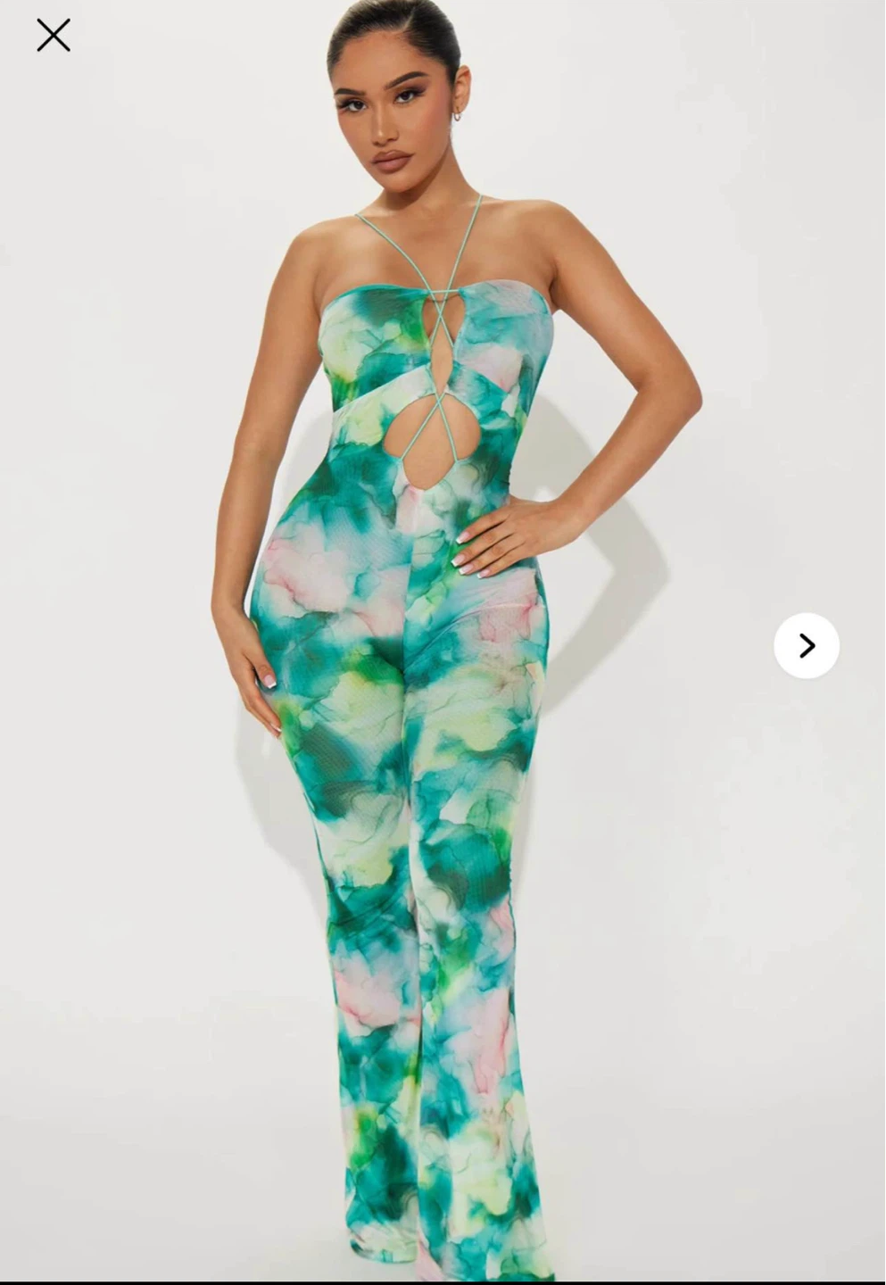 Fashion Nova Watermark Jumpsuit