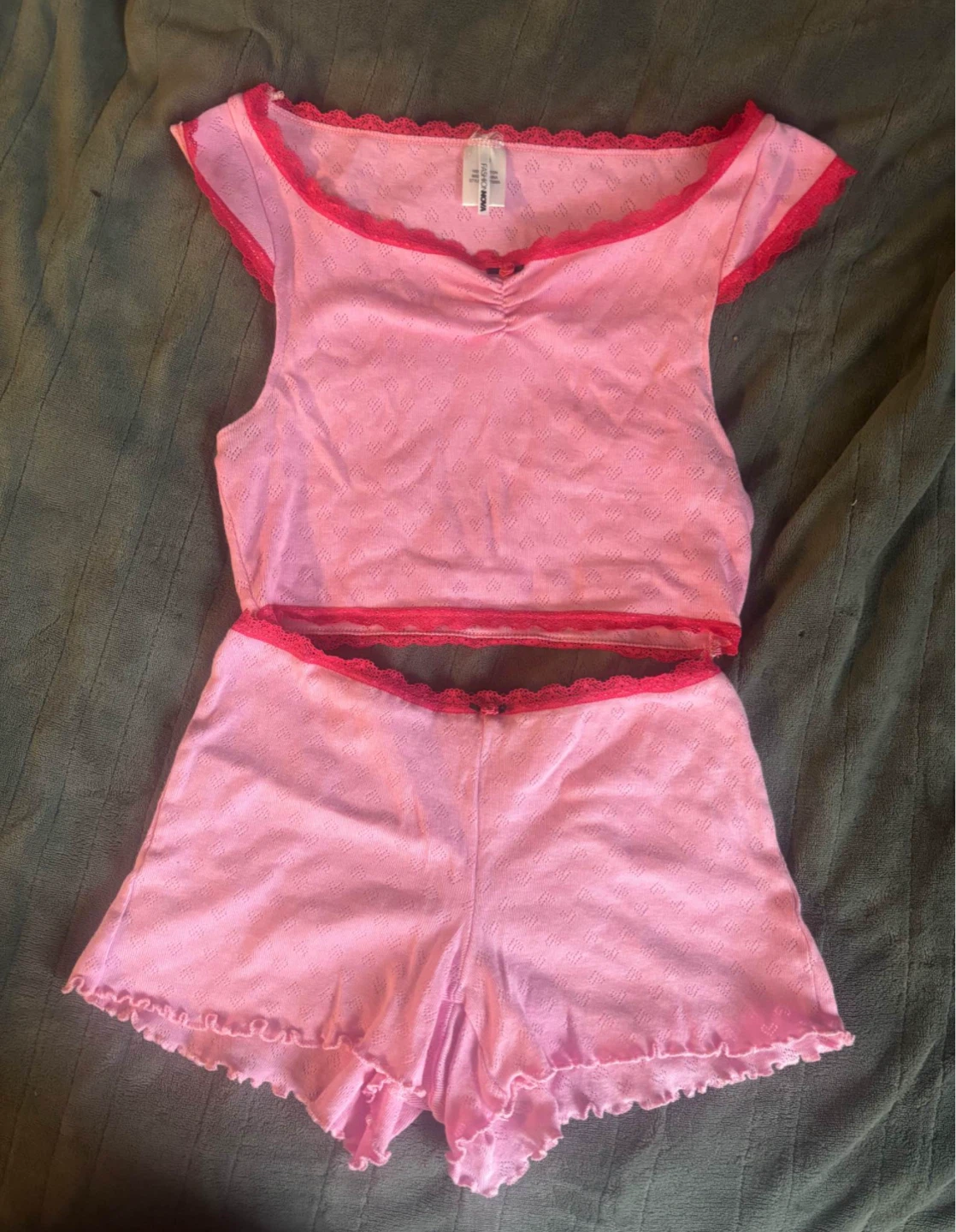 Fashion Nova Pointelle PJ Set - photo 2