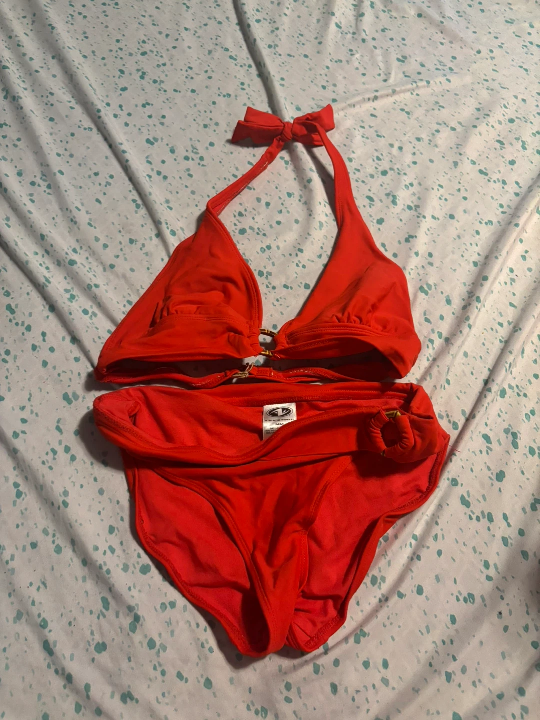 Athletic Works Red Bikini Swimsuit