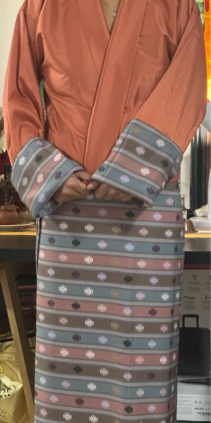 Traditional Bhutanese Kira Skirt - photo 5