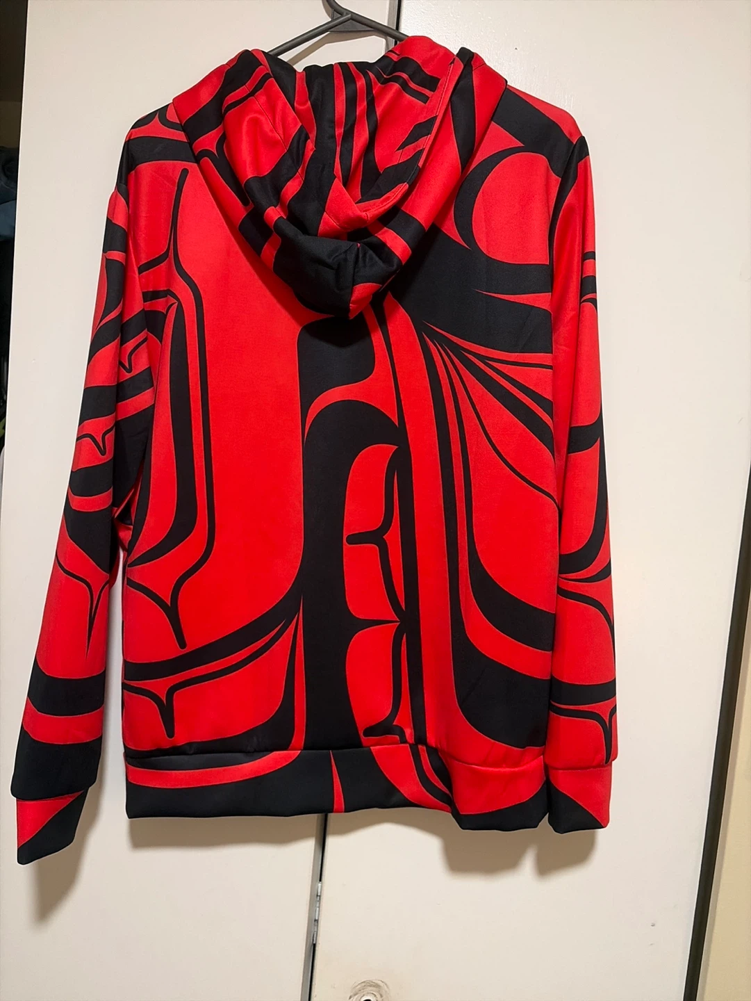 Red & Black Full Zip Hoodie - photo 2