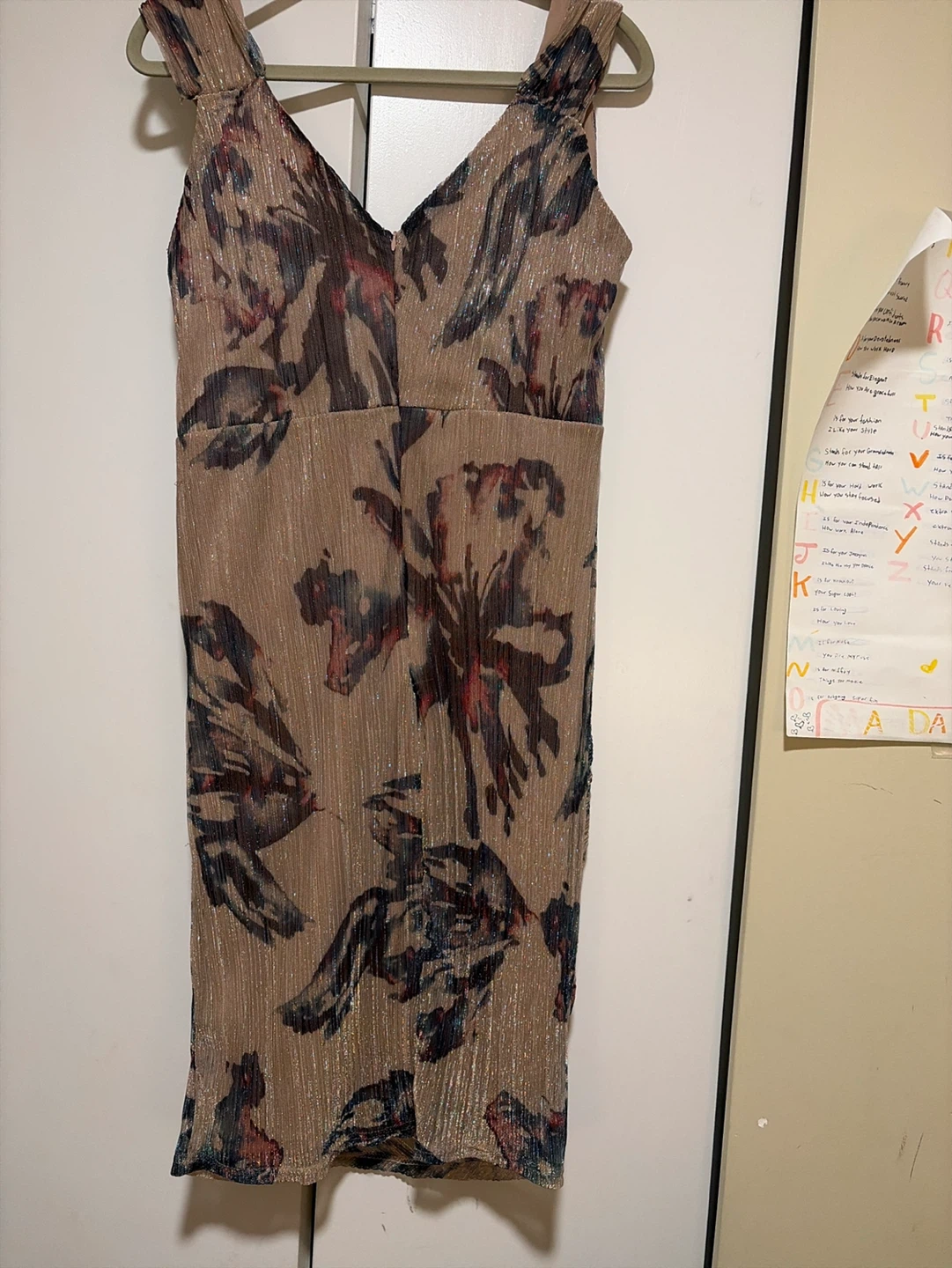 Women's Ruched Floral Dress - photo 2