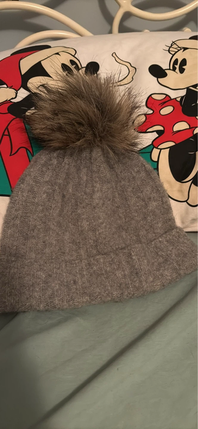 Aritzia grey beanie