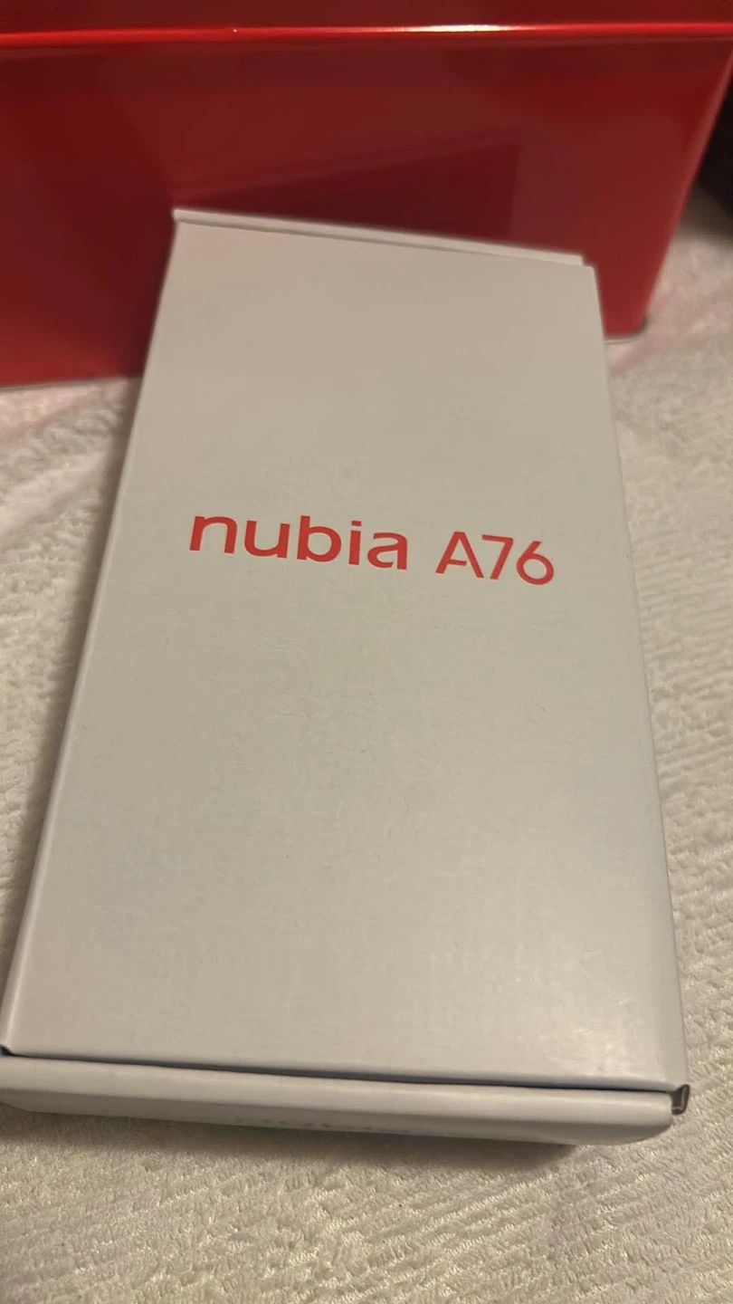 New Nubia A76 Cell Phone 64 GB with New Multi SIM Card