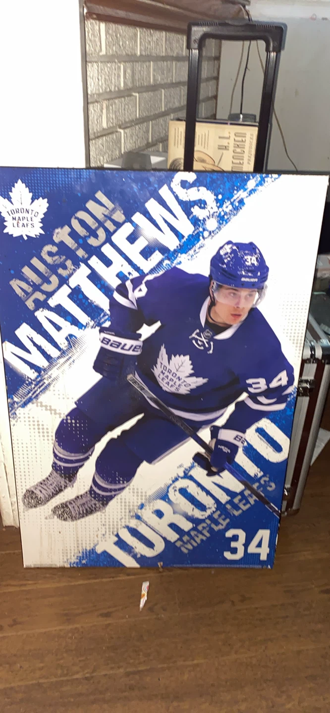 Toronto Maple Leafs Auston Matthews 34 Poster