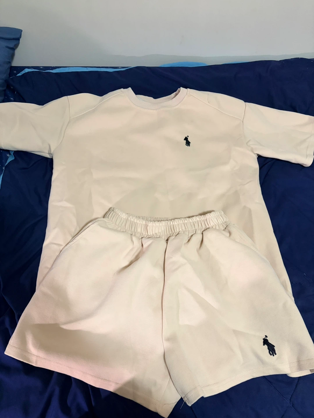 Women's Casual Peach and Pink Shorts and T-Shirt Set - photo 2