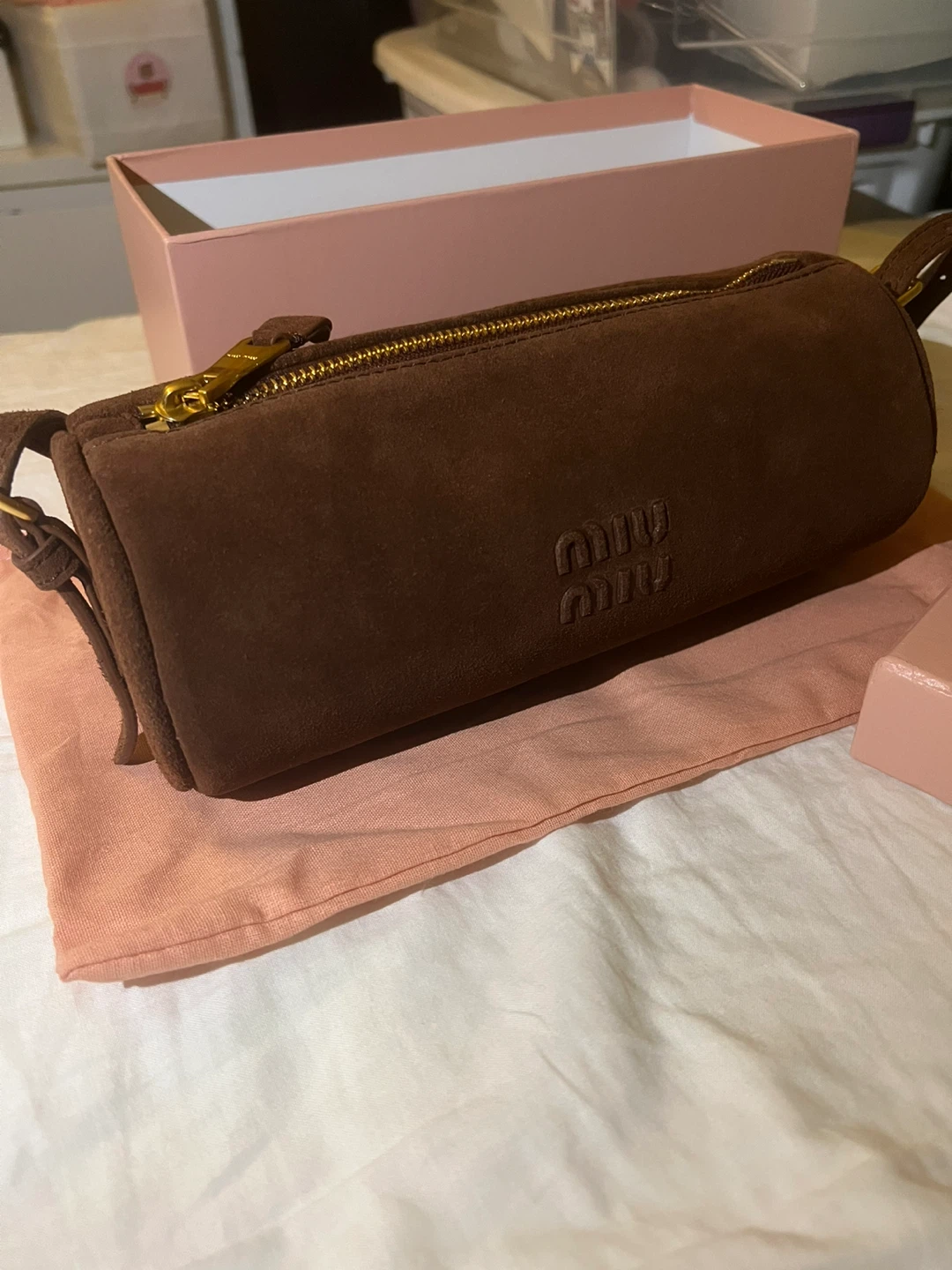 MIU MIU barrel bag - photo 3