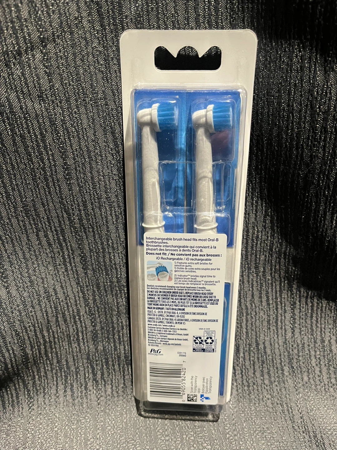 Oral-B Sensitive Gum Care Replacement Toothbrush Heads (3 Pack) - photo 2