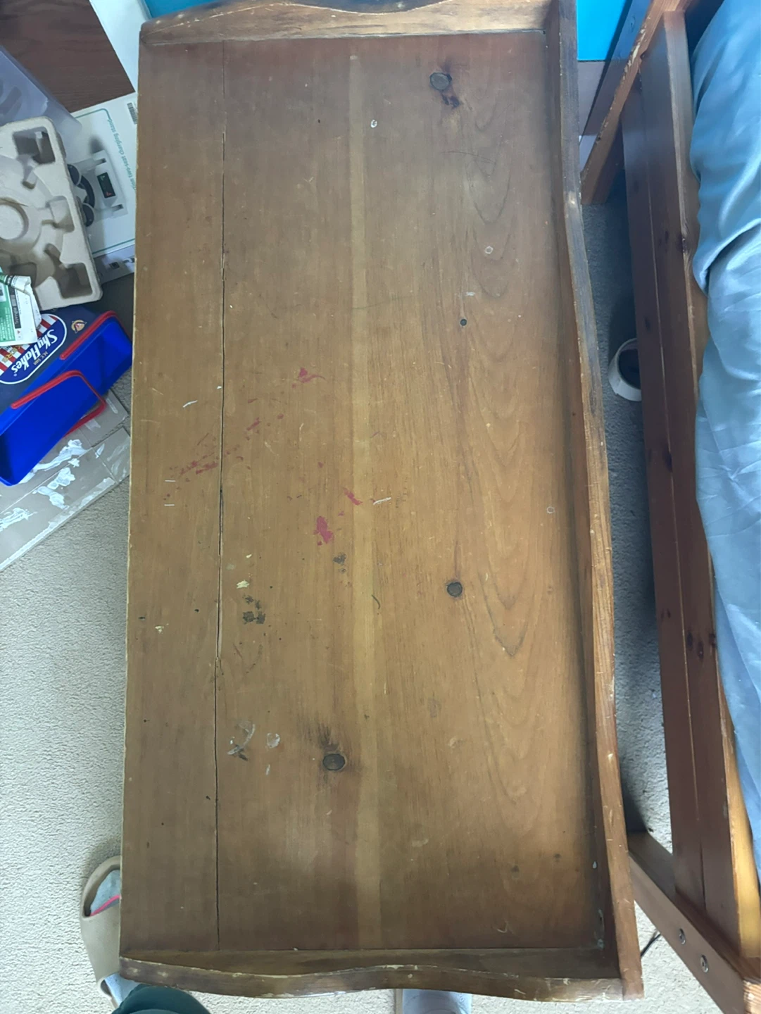 Wooden Blanket Chest - photo 5