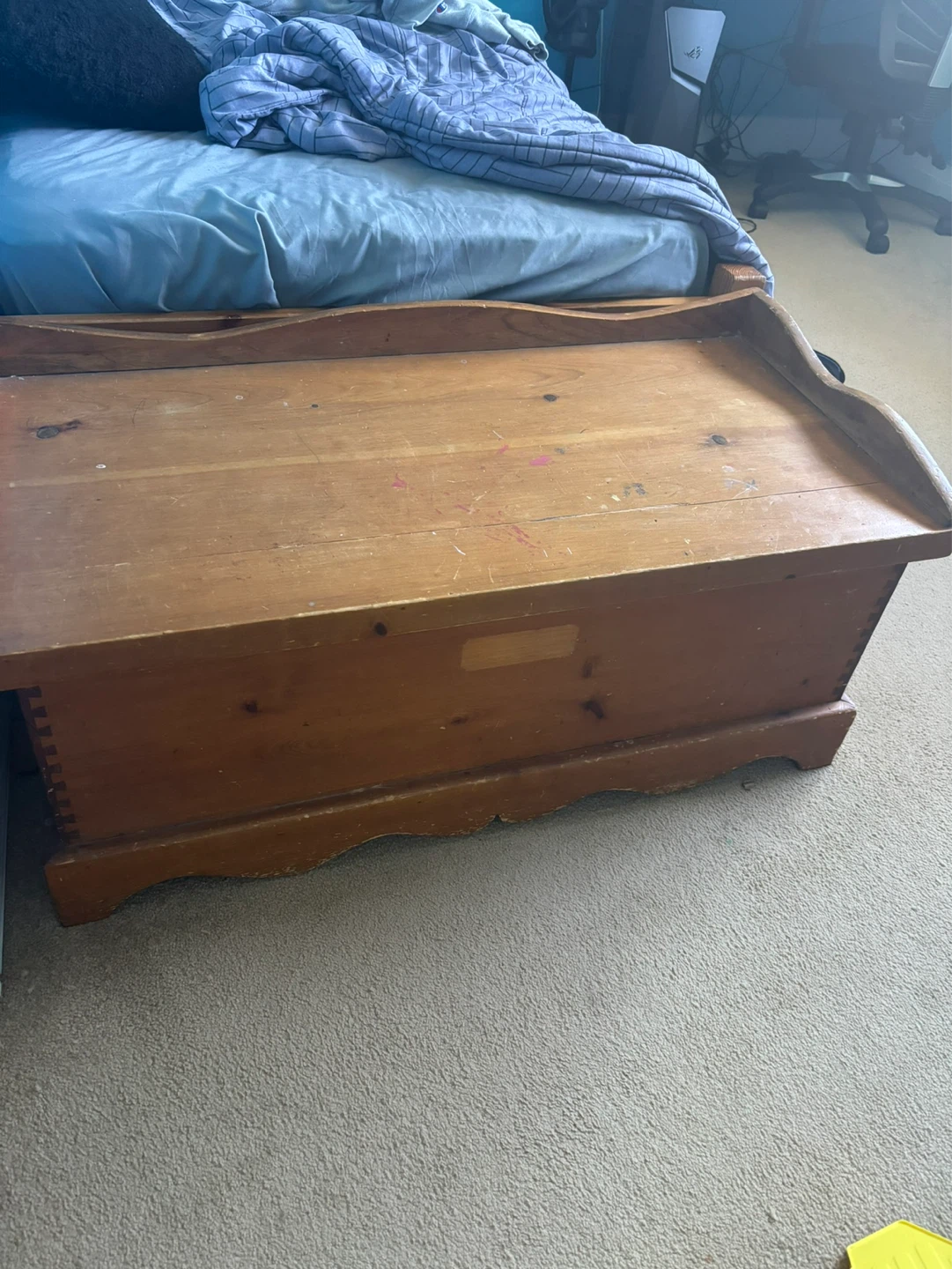 Wooden Blanket Chest