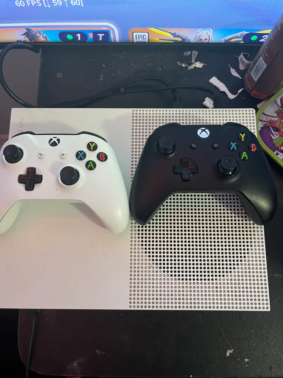 Microsoft Xbox One S Console with Controllers - photo 3
