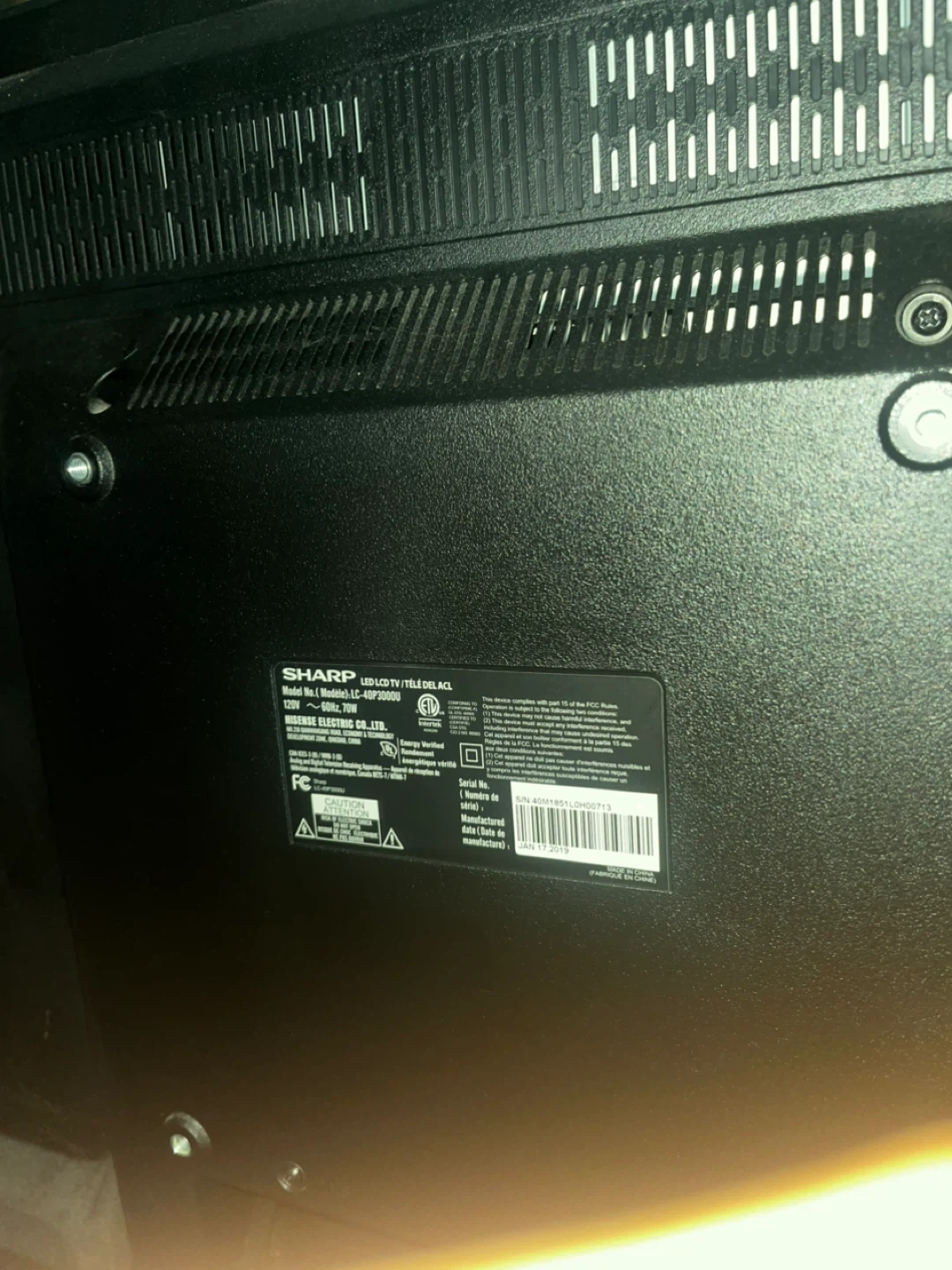 Sharp 32" LED TV - photo 3