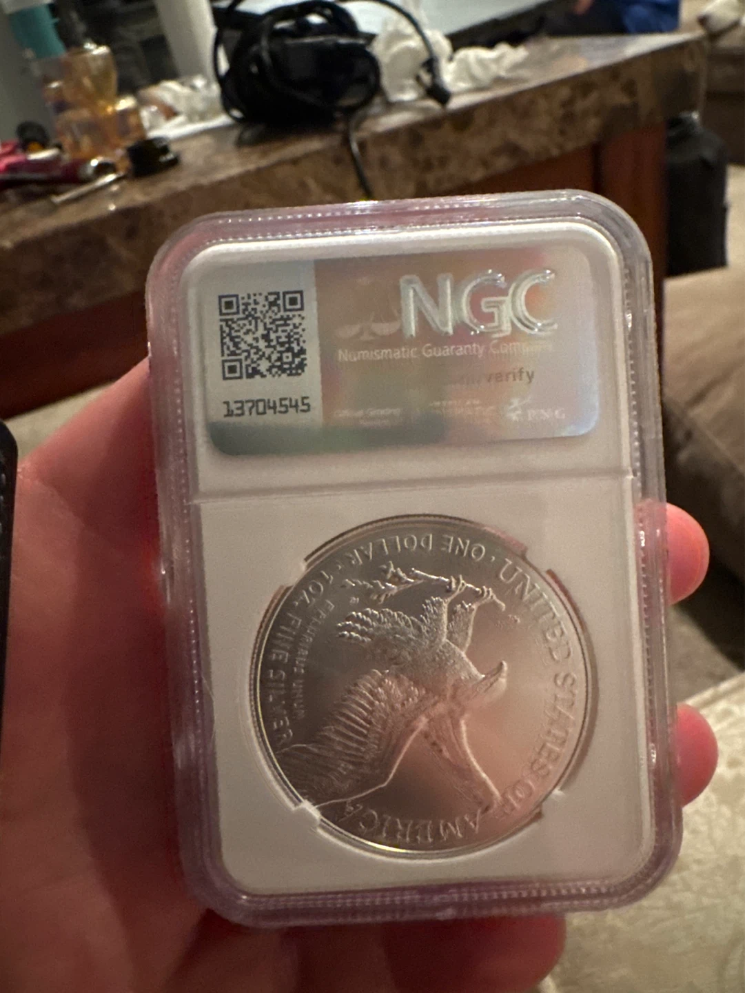 2024 American Silver Eagle $1 Coin Early Releases NGC MS70 - photo 2