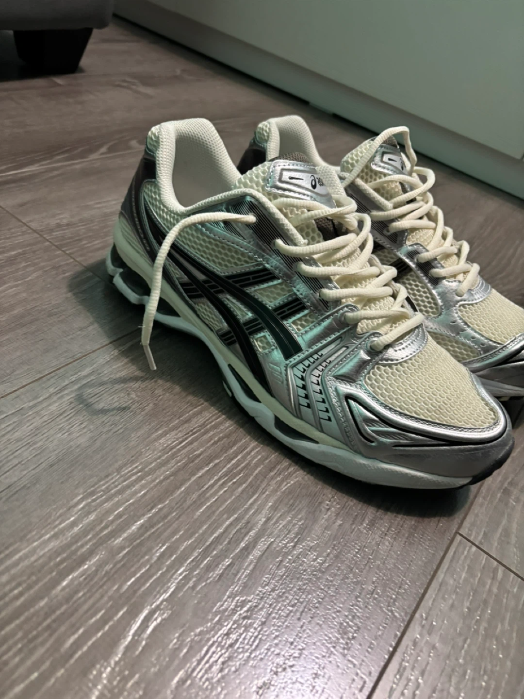 ASICS Silver Running Shoes - photo 3
