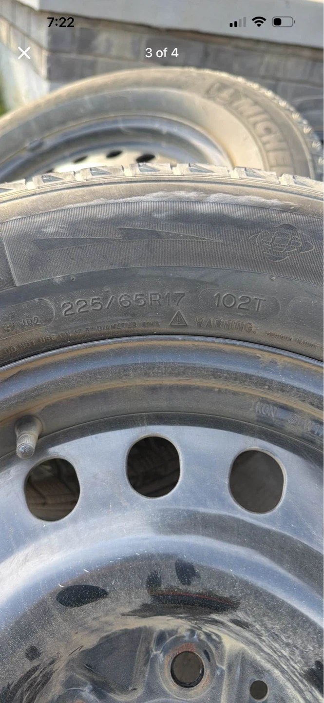 Michelin 225/65R17 Tires (Set of 4) - photo 2