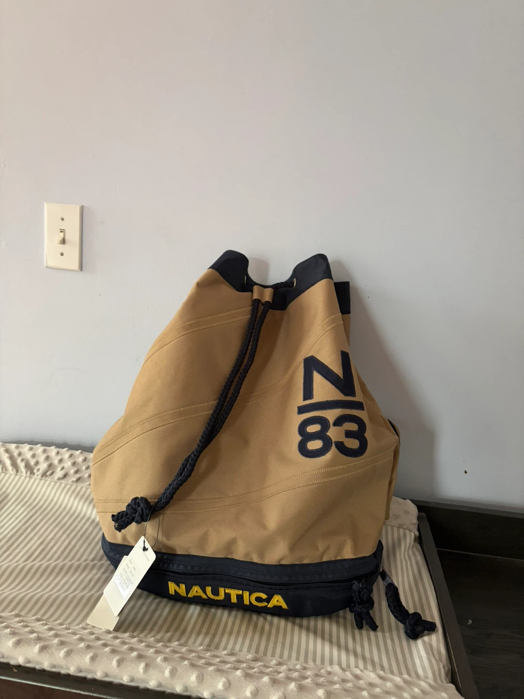Nautica Backpack - Beige/Navy - photo 5