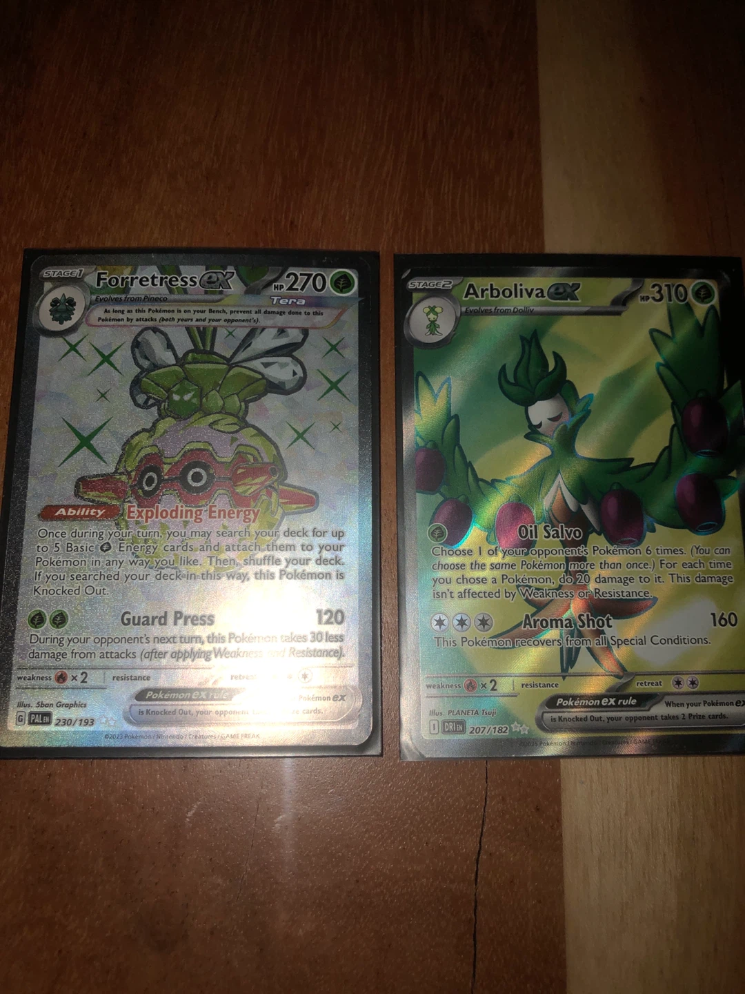 Pokemon fulla art ex’s