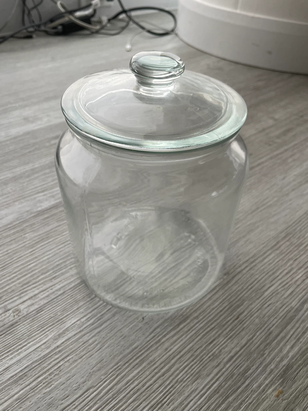 Large Glass Jar with Lid