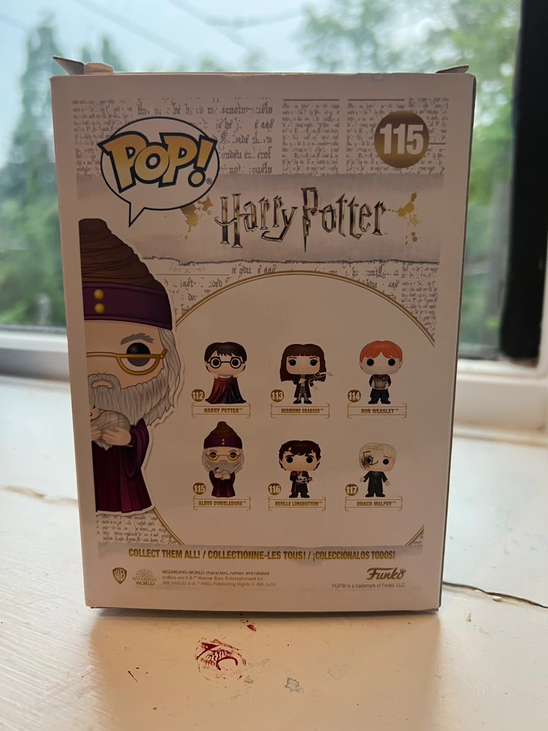Funko Pop! Harry Potter Albus Dumbledore #115 Vinyl Figure - photo 3
