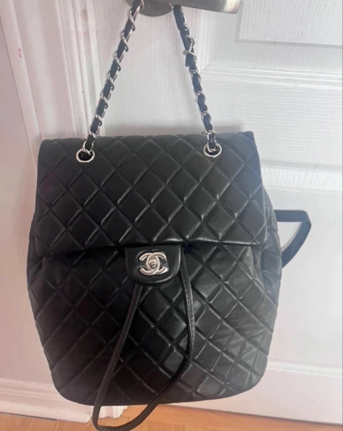 CHANEL INSPRED Quilted Flap Backpack