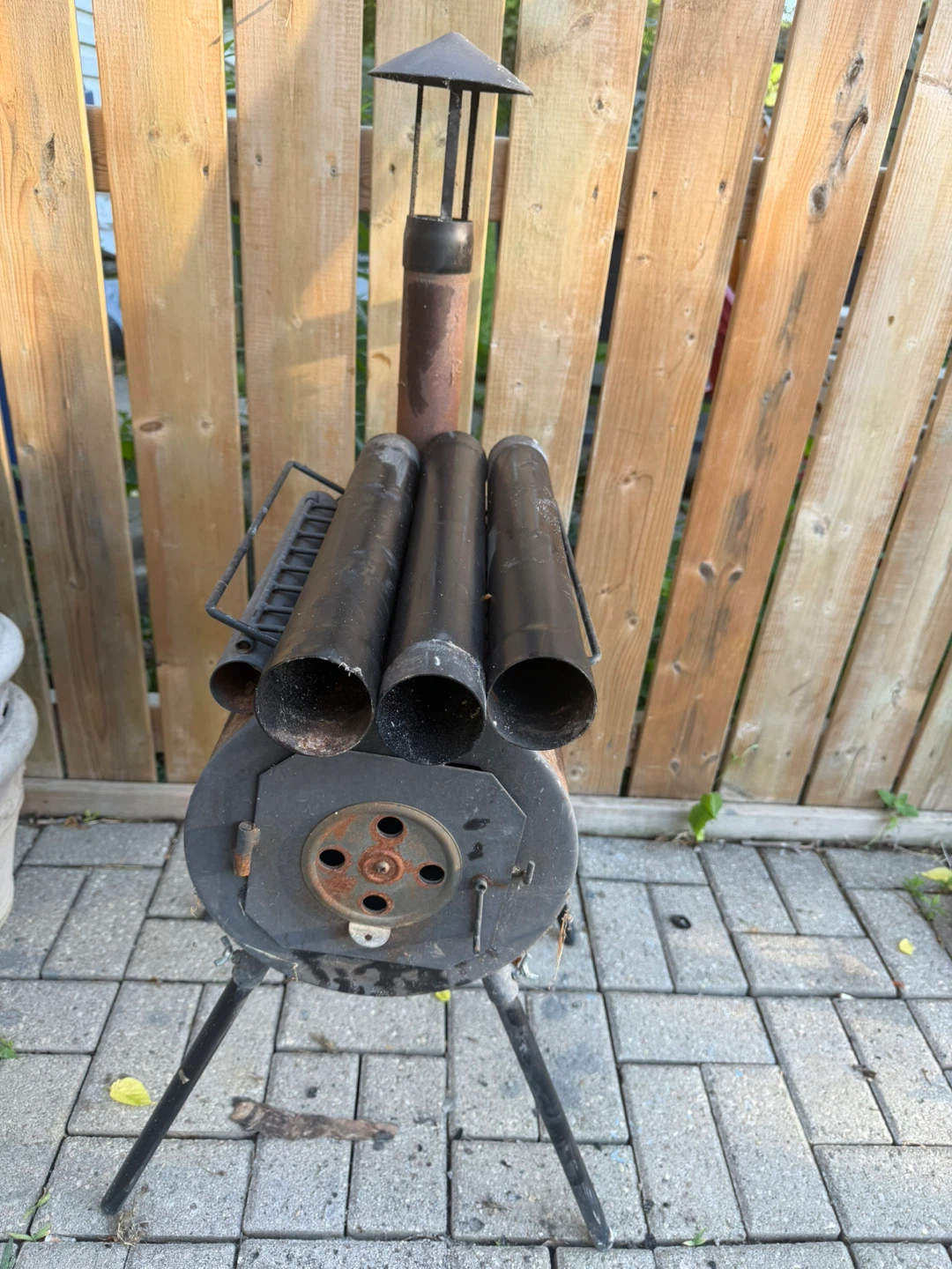 Portable Wood Burning Stove with Chimney - photo 4