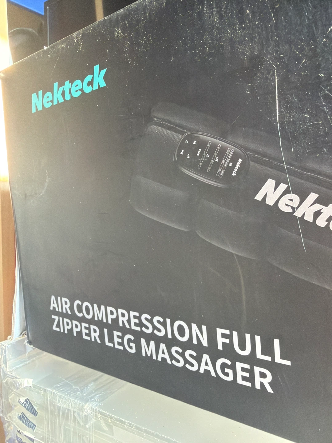 Nekteck Air Compression Full Zipper Leg Massager