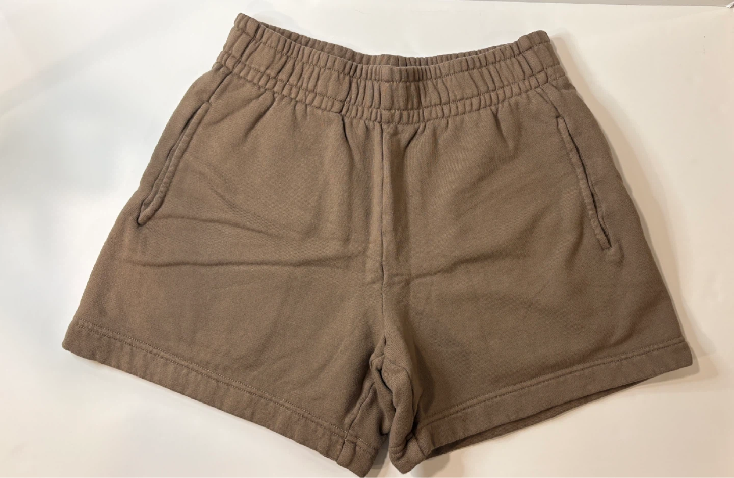 Azure Skies Brown Sweat Shorts Size S