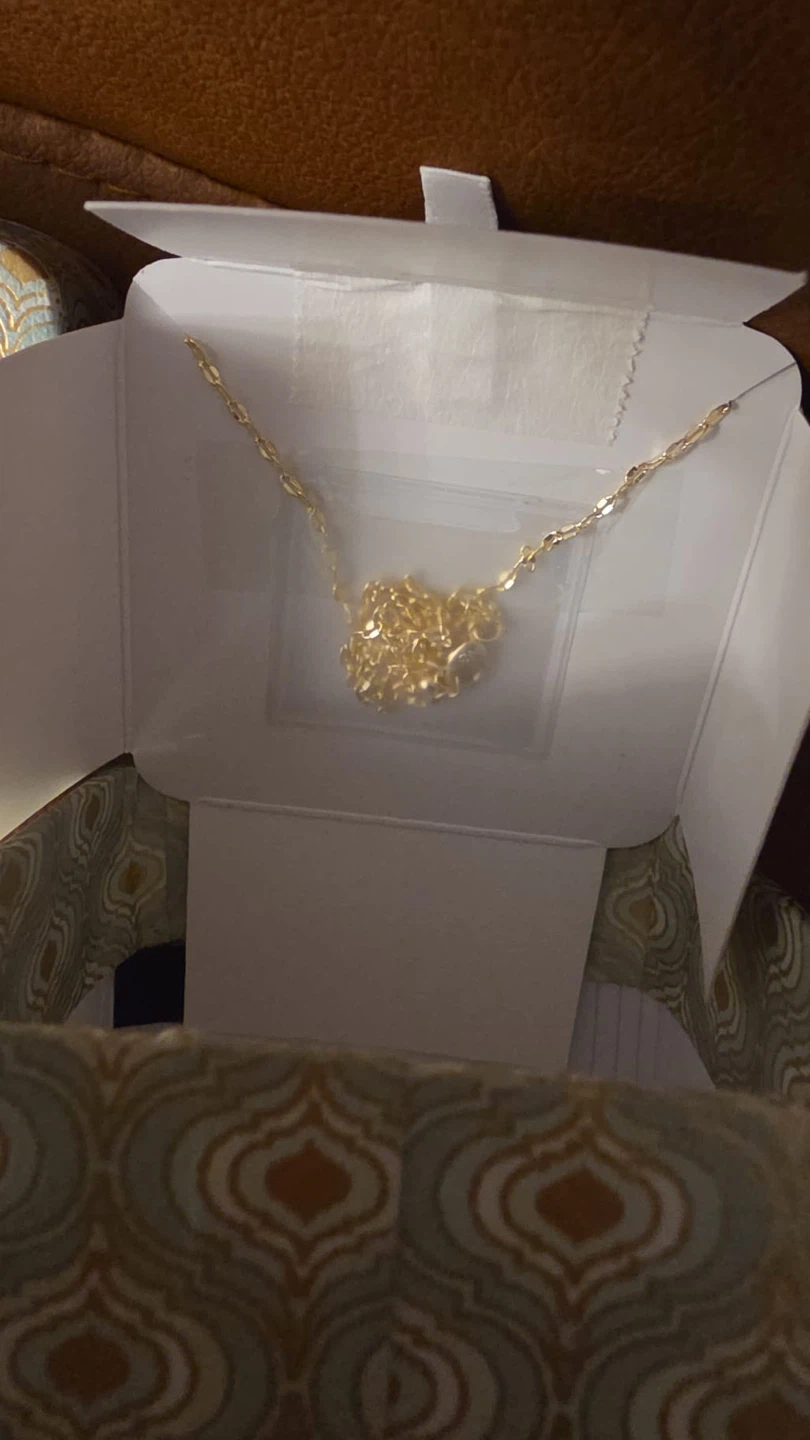 Rachel Zoe 18kt Gold Plated "M" Necklace - photo 2