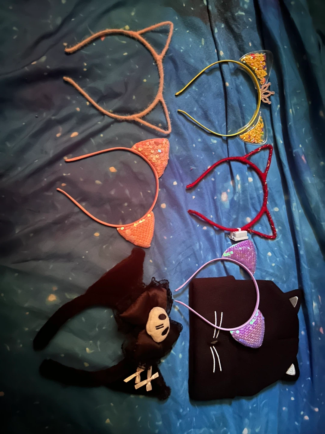 Assorted Cat Ear Headbands and Beanie - photo 3