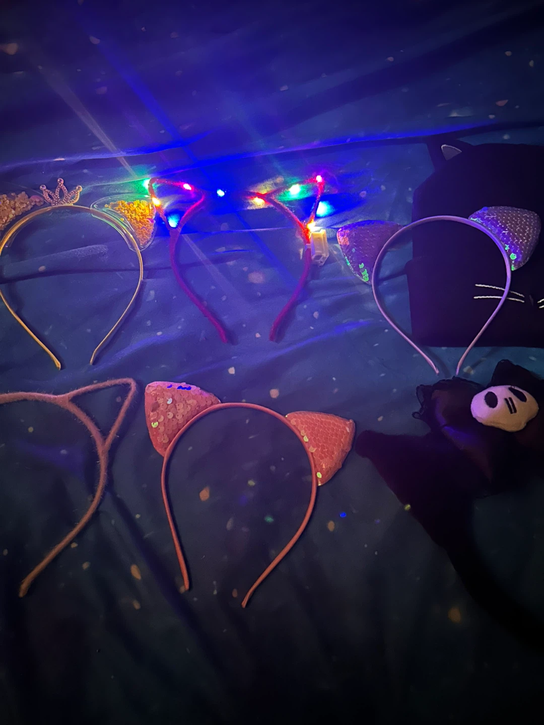 Assorted Cat Ear Headbands and Beanie - photo 5