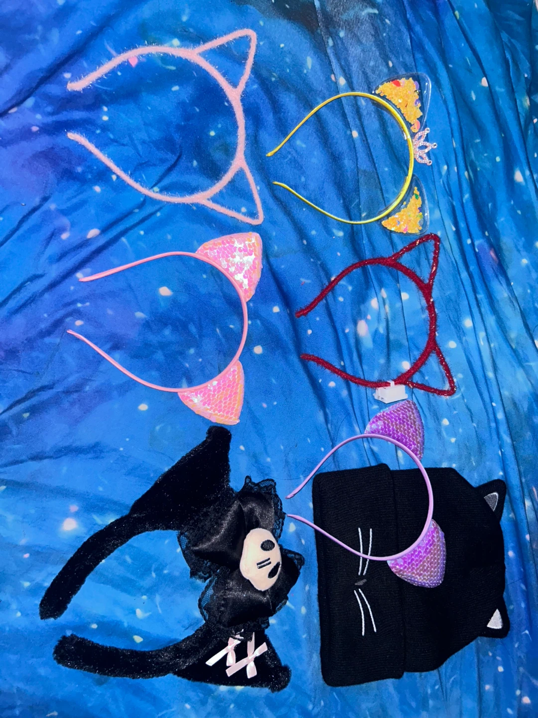 Assorted Cat Ear Headbands and Beanie - photo 2