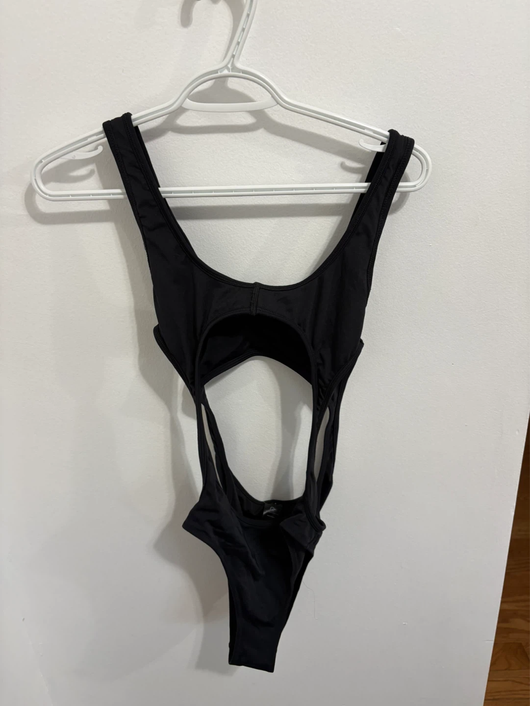 Plumeria Swimwear Black One-Piece Swimsuit Size L - NEW - photo 5