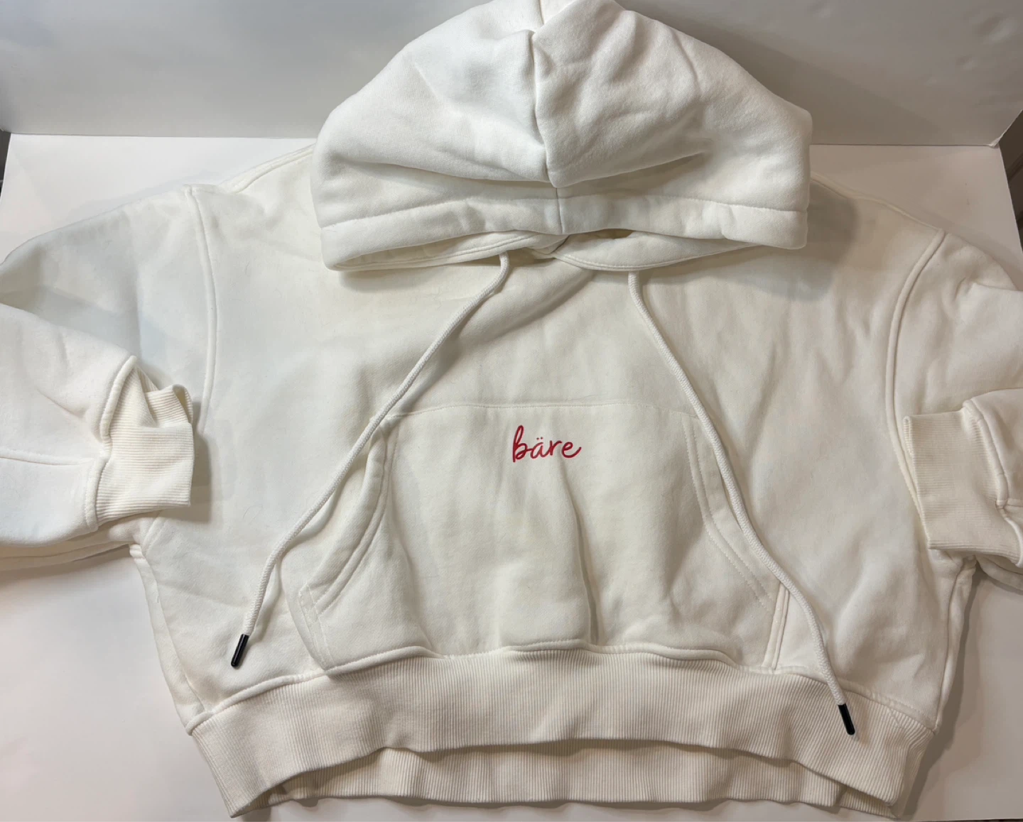 White Bare Activewear Hoodie - photo 2