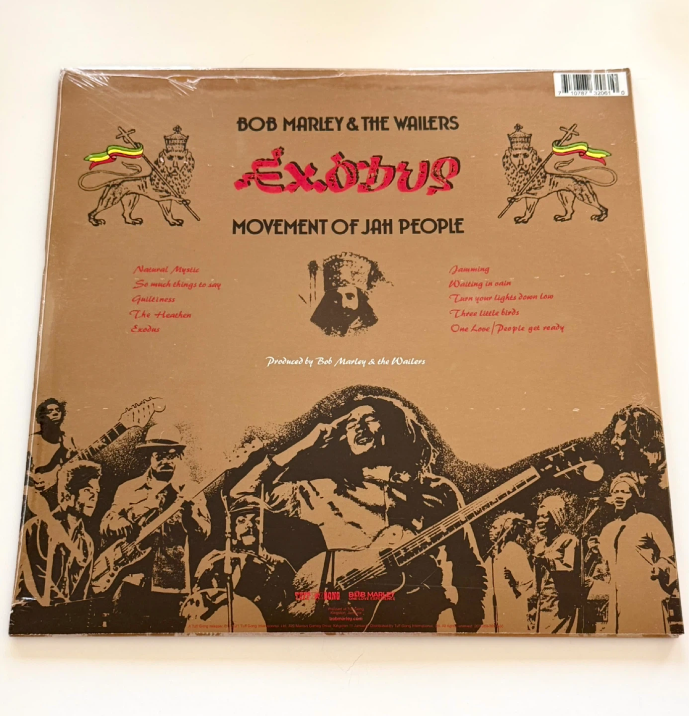 Bob Marley & The Wailers Exodus Vinyl Record - photo 2