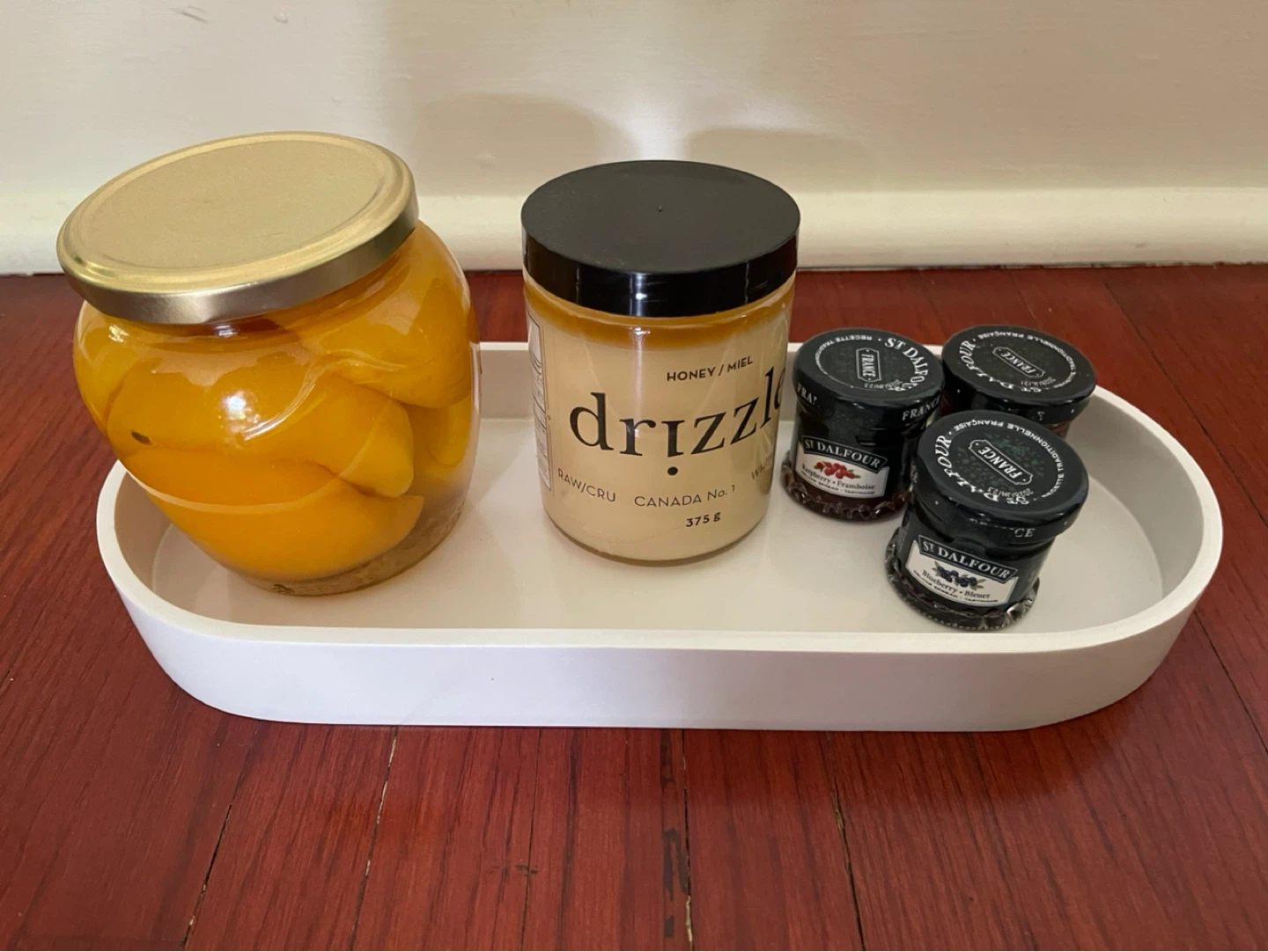 White Resin Tray