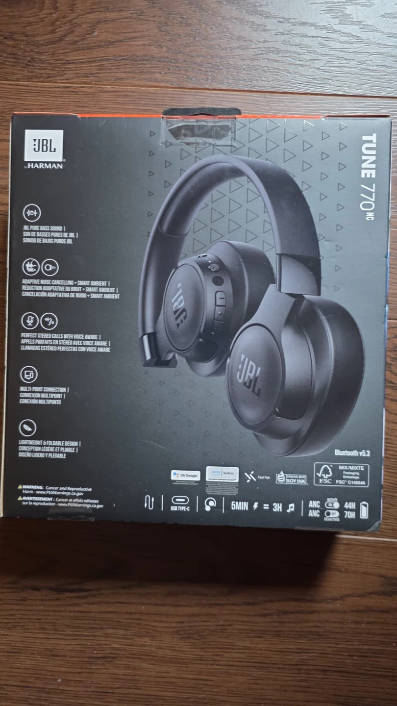 JBL TUNE 770NC Wireless Headphones - photo 2
