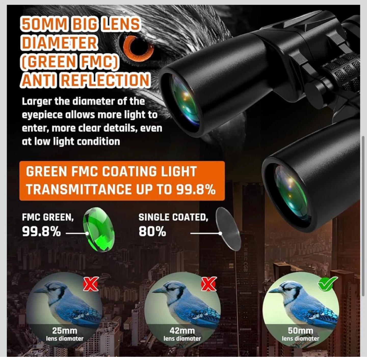Sogries 10-30x50mm Binoculars - photo 5